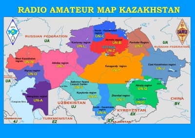 Карта радиопрефиксов Казахстана с соседними государствами1.jpg